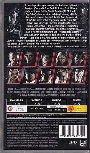 Sin City - PSP UMD Film (B Grade) (Genbrug)